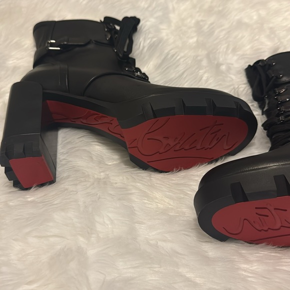 Christian Louboutin Black Ankle Boots - Picture 9 of 11